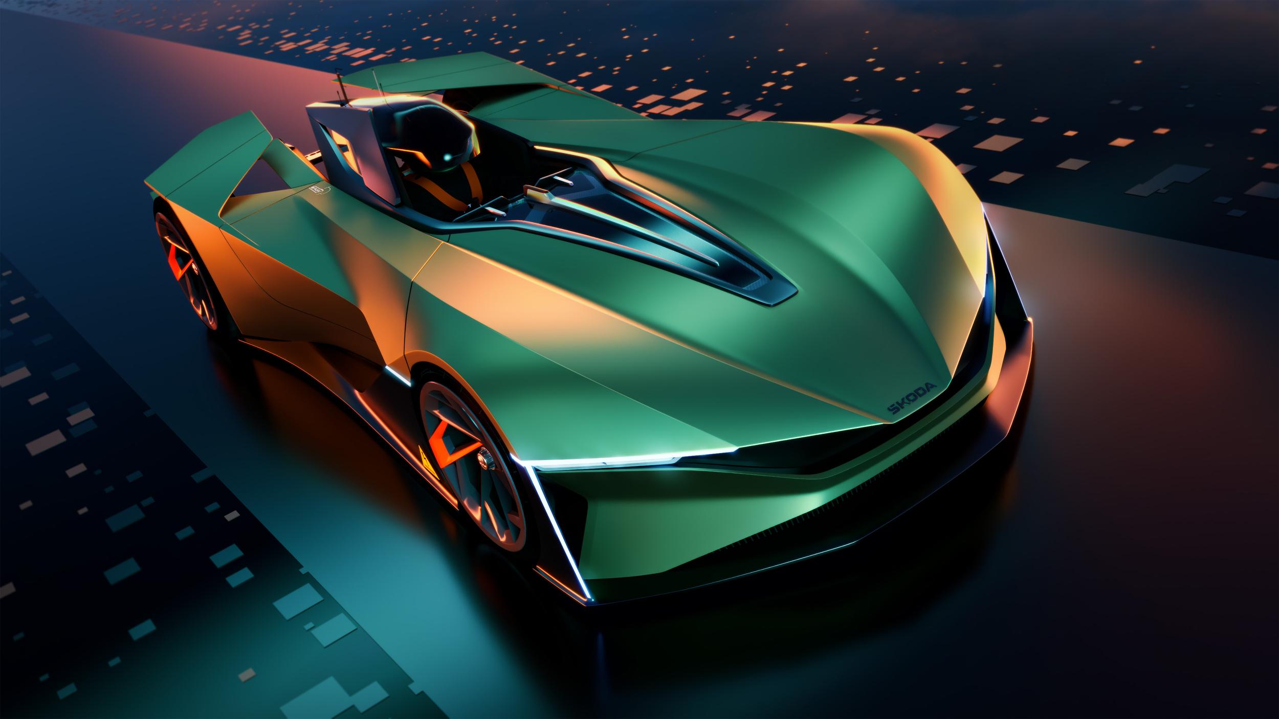 The koda Vision Gran Turismo design concept is in a popular video game series