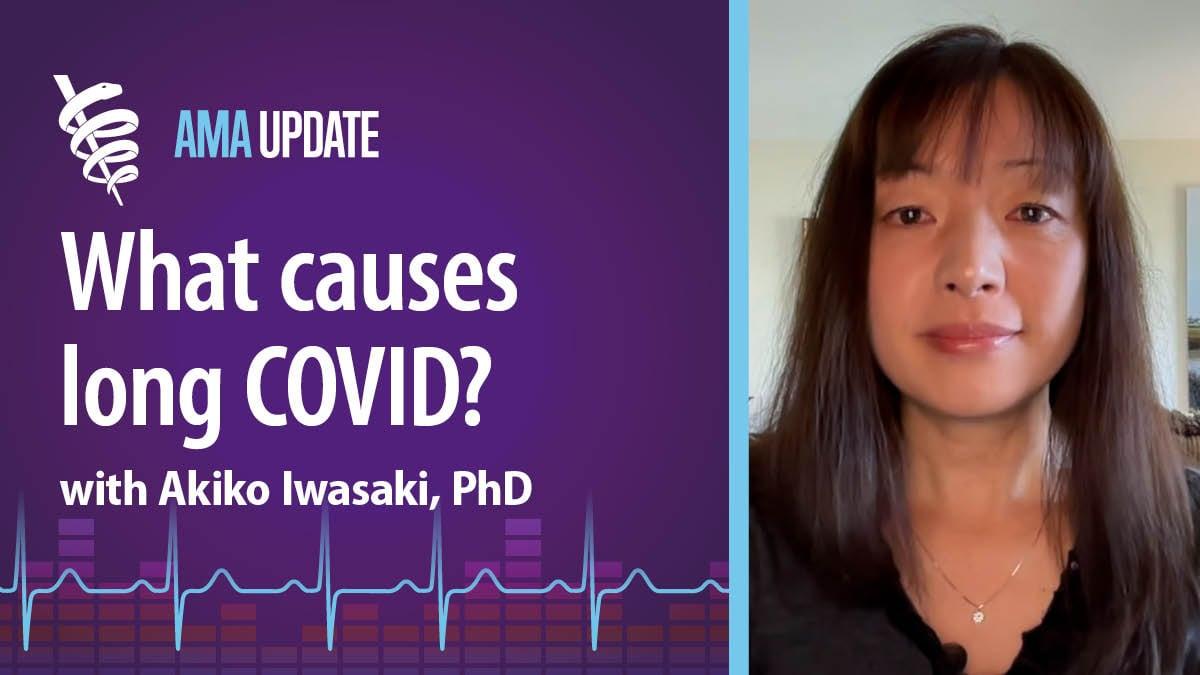 The Yale Paxlovid study and long COVID treatments were discussed by Akiko Iwasaki