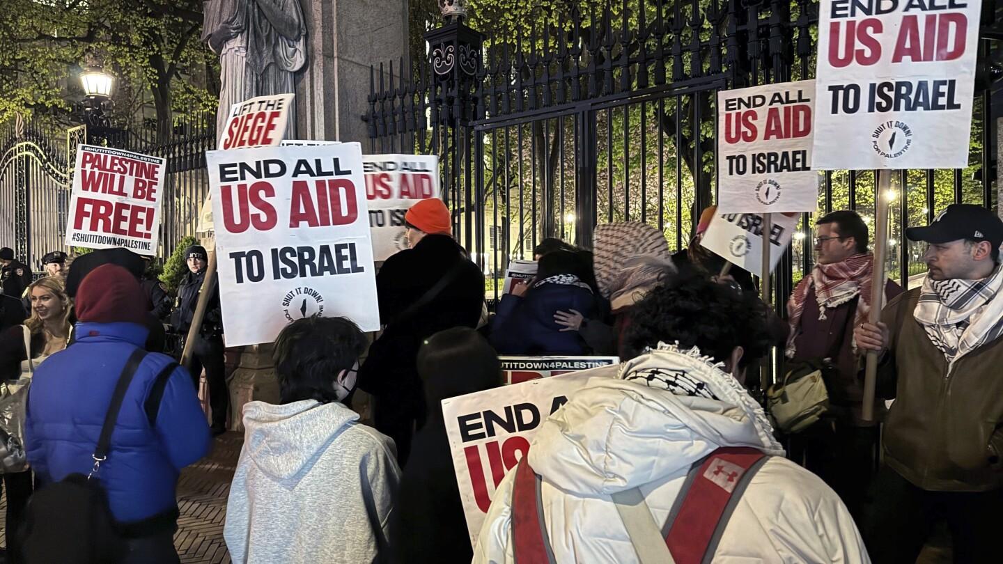 Some universities call the police as they negotiate with pro-Palestinian protesters