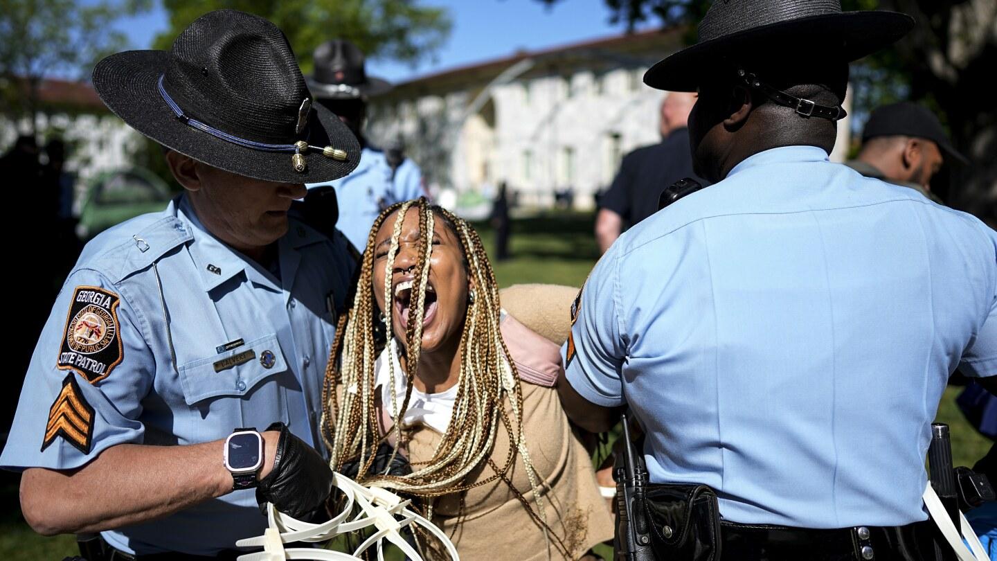College protesters want to keep their arrests and suspensions away from them