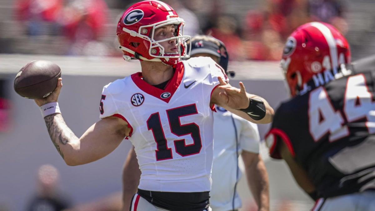 Georgia beat out Texas for the top spot in the SEC power rankings