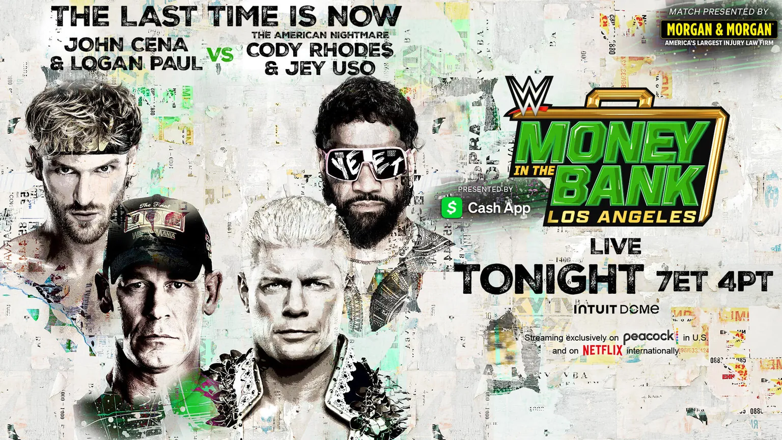 6/7/25 (Men's and Women's MITB Ladder Matches, Cena and Paul vs. Rhodes and Uso)