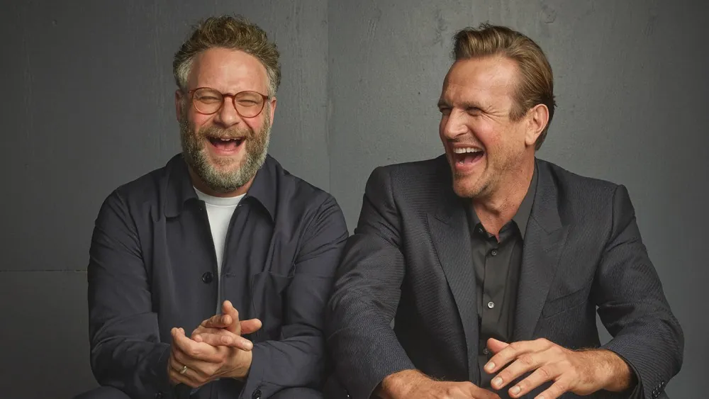 Seth Rogen and Jason Segel relive the 27-year-old story of smoking before 