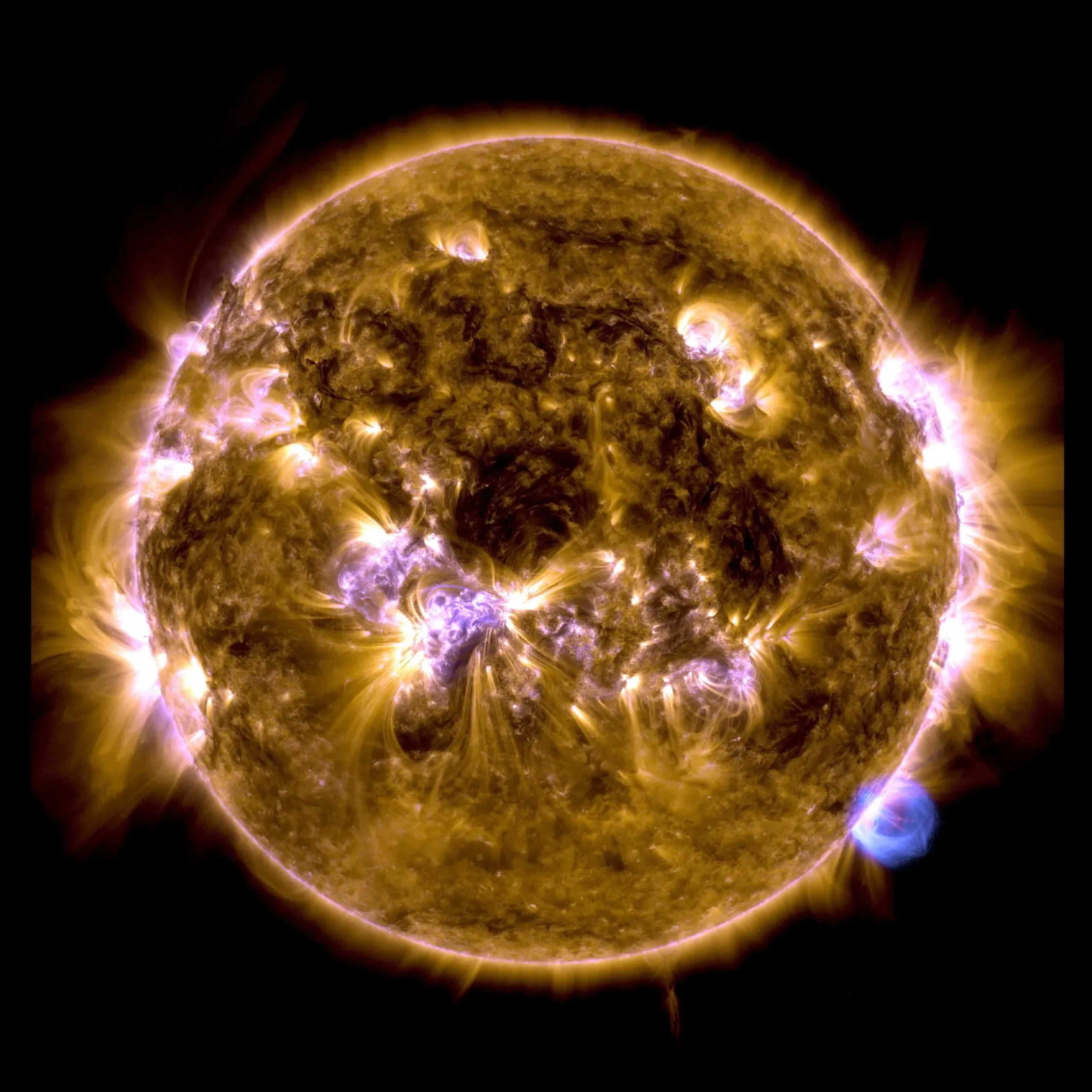 NASA's Parker Solar Probe spots powerful magnetic explosion aimed at the sun's surface