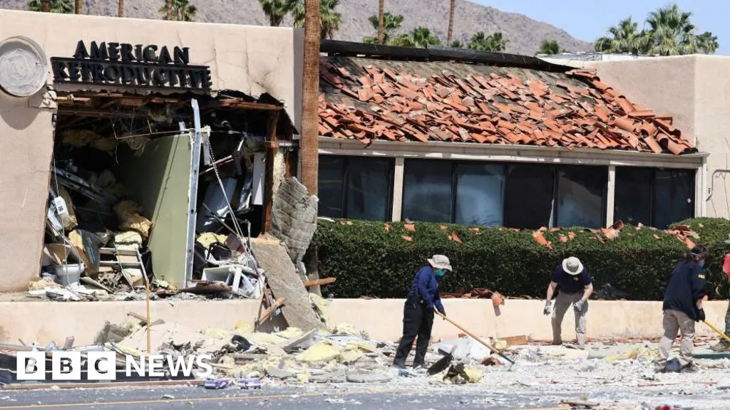 Man sent chemicals to aide Palm Springs fertility clinic bombing: FBI