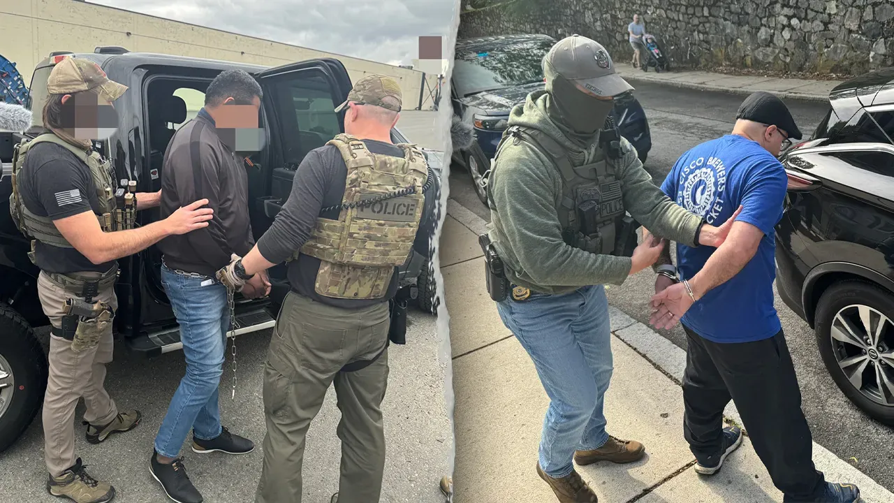 In blue state, nearly 1,500 illegal immigrants are detained in the largest ever ICE operation