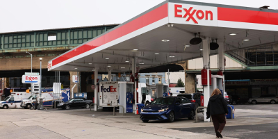 Exxon stock fell as earnings missed on lower natural gas prices and squeezed refining margins