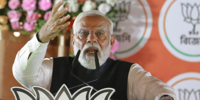 Modi is accused of anti-Muslim hate speech during India election
