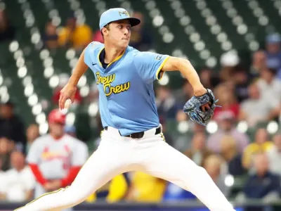 Brewers pitcher leaves game with an injury while throwing a no-hitter in MLB debut