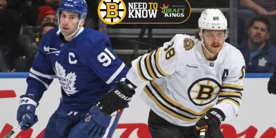 There is a need to know about the Bruins and Maple Leafs