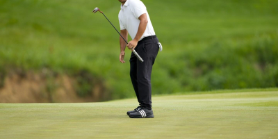 The pace at the PGA Championship is set by Schauffele